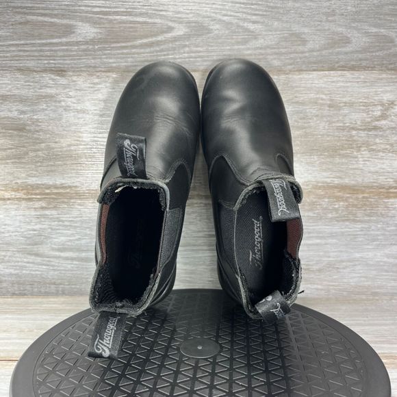 Thorogood Women’s 804-6134 Leather Comp Safety Toe Station Black Boot Size 9 - Picture 7 of 10